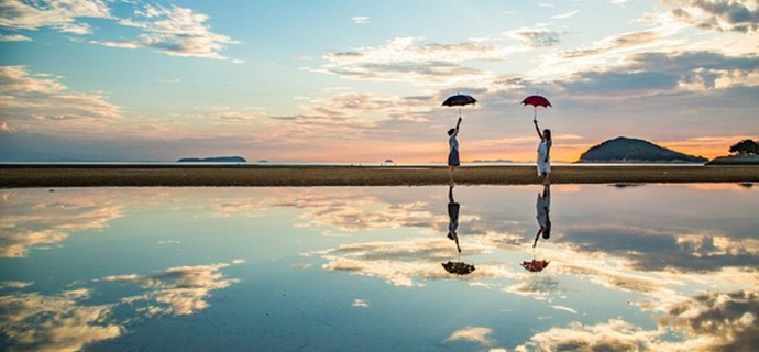 超梦幻天空倒影！世界6大天空之镜高美湿地也在其中