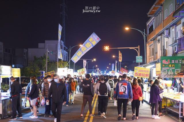 清沟夜市・完胜罗东夜市的宜兰最长夜市