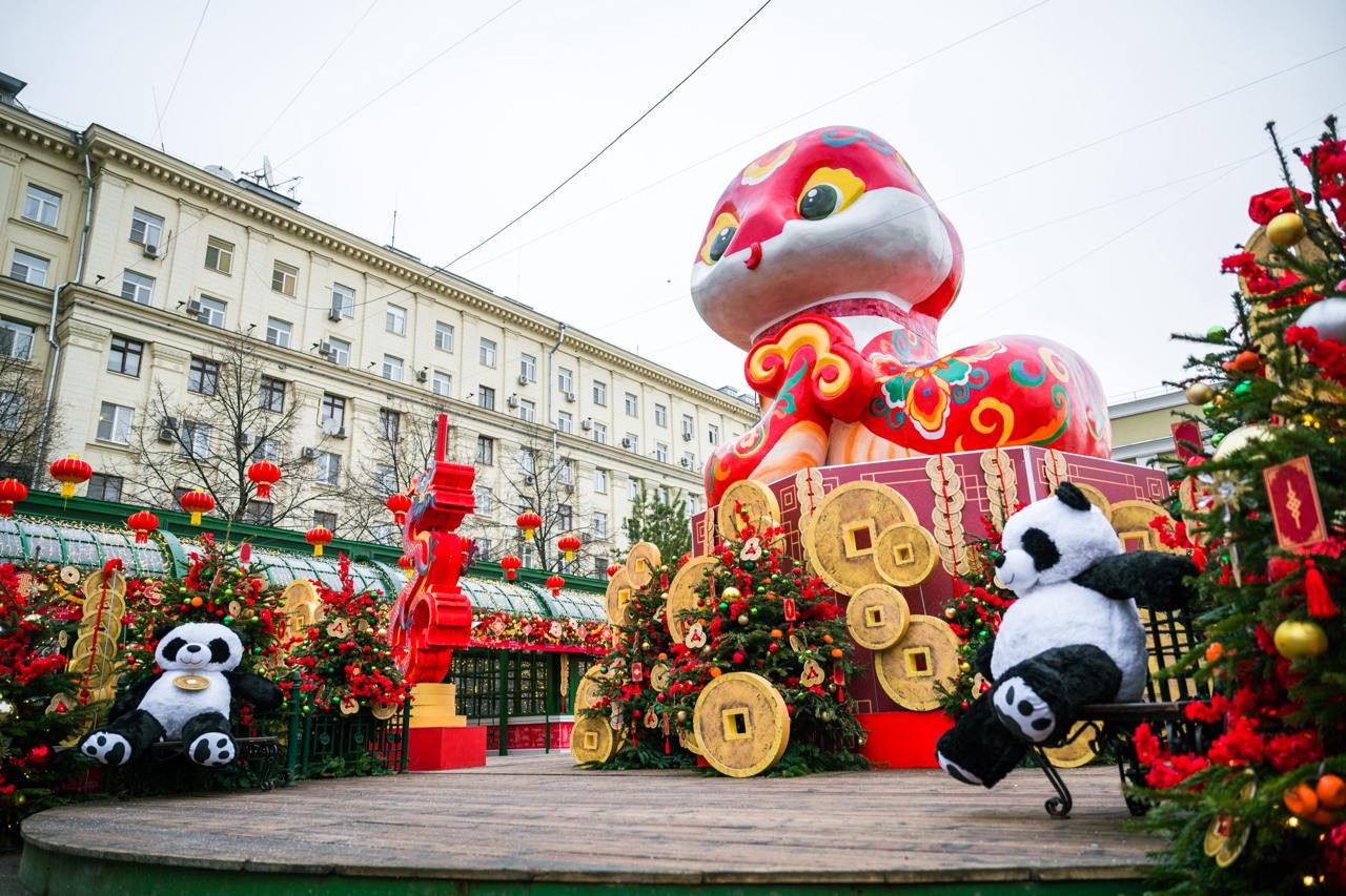 莫斯科将以盛大活动迎接中国新年,惊喜呈现给市民与游客
