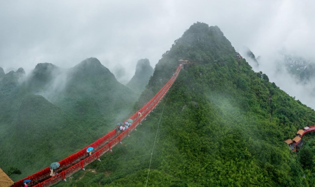“行旅”阳朔如意峰，360°把喀斯特峰林装进镜头